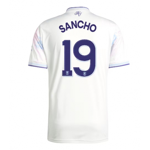 Aston Villa Jadon Sancho #19 Maglia Gara Terza Repliche 2025-26 Maniche Corte Aston Villa Jadon Sancho #19 Maglia Gara Terza Repliche 2025-26 Maniche Corte